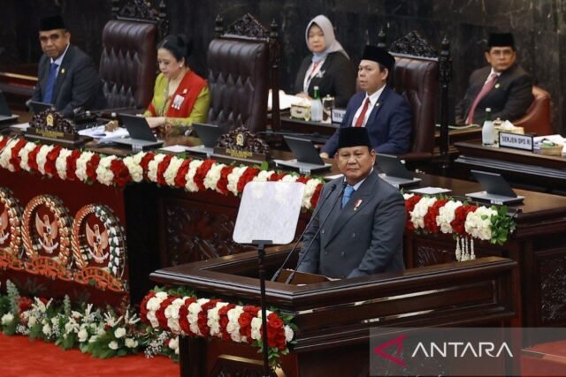 Ekonomi Indonesia tumbuh di atas 5 PCT di tengah tantangan global: Prabowo
