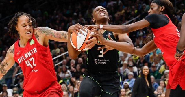 Foto: Seattle Storm kalah dari Atlanta Dream, 85-75
