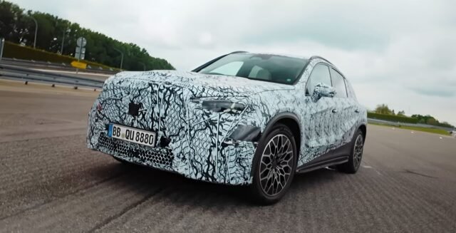 Grille baru Mercedes-Benz adalah pernyataan desain untuk EQ GLC
