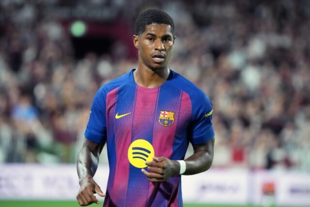 Marcus Rashford memimpin daftar tujuh bintang Barcelona yang berisiko dilarang bermain di Laliga setelah Ter Stegen Row
