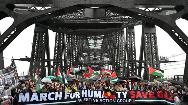 Sydney Harbour Bridge Pro-Palestine Protes Begitu sibuk sehingga 'berbahaya', kata kepala polisi | Berita Dunia
