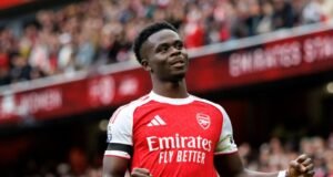 Bukayo Saka mengungkapkan pesan nakal Thierry Henry hanya beberapa jam sebelum kemenangan Arsenal atas West Ham Bukayo Saka mengungkapkan pesan nakal Thierry Henry hanya beberapa jam sebelum kemenangan Arsenal atas West Ham