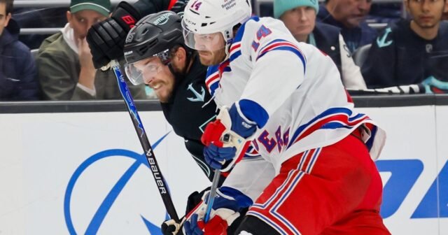 Seattle Kraken mempertahankan poin tetap hidup tetapi jatuh ke tangan Rangers
