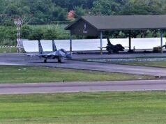 TNI AU menggelar latihan serangan defensif di Pangkalan Iswahjudi TNI AU menggelar latihan serangan defensif di Pangkalan Iswahjudi